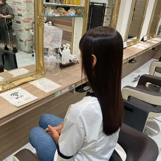 ロング ✨美髪／縮毛矯正 講師 ／塚田健✨のヘアスタイル