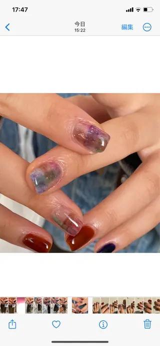 ネイル 濵田 実沙/Manonのネイルデザイン