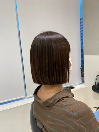 ミディアム ナチュラル/韓国💎 haruka 💎のヘアスタイル