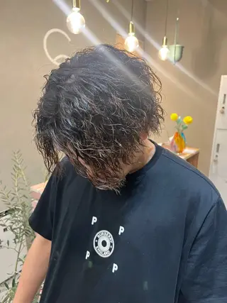 パーマ メンズ cope'u  emu所属・cope'u moneのヘアスタイル