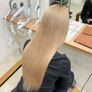 ロング mei/艶髪/透明感 カラー/ヘアセットのヘアスタイル