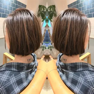 ショート カラー 髪質改善特化 ミサワコウキのヘアスタイル
