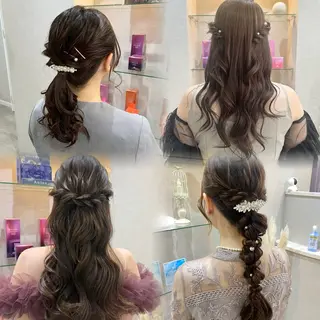 ヘアアレンジ 🎀髪質改善/艶カラ ー/大宮/そら🎀のヘアスタイル
