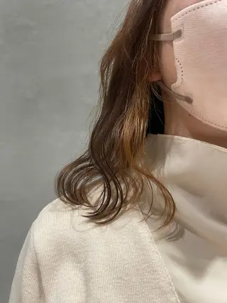 ミディアム カラー 🫧大人可愛く🫧 renaのヘアスタイル