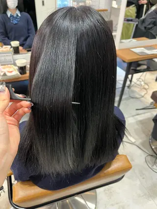 ロング u n aのヘアスタイル