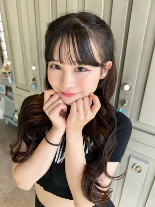 ヘアアレンジ 柴田 すず花のヘアスタイル