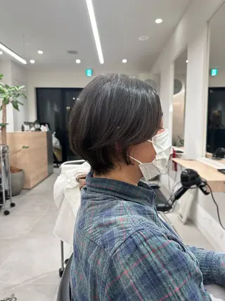 ショート あいこ/レイヤー カット🌷蔵前のヘアスタイル