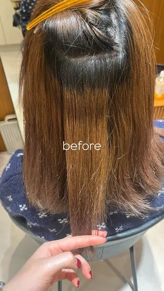 ミディアム yiye aoyama所属・表参道yiye うららのヘアスタイル