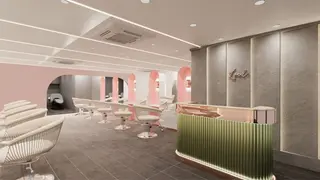 ミディアム 縮毛矯正/韓国ヘア /レイヤー🎀ミズキのヘアスタイル