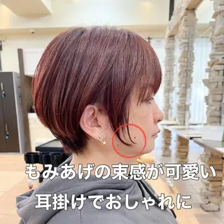 ショート 地毛風ストレート ⚡️下ノ村柊斗⚡️のヘアスタイル