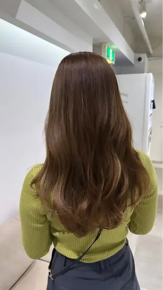 ロング カラー 縮毛矯正/ネイル 🌻ひまわり🌻のヘアスタイル