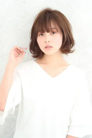 ショート カラー 髪質改善/艶髪 永山のヘアスタイル