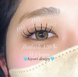 マツエク・マツパ eyelashsalon I:belle by BINEL所属・I:belle ひよりのマツエク・マツパデザイン
