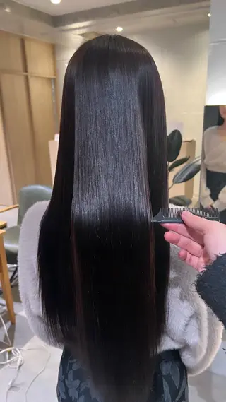 ロング ダン/メンズ/ 顔周り×透明感カラーのヘアスタイル