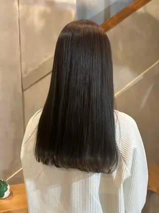 ロング 柴田 美育のヘアスタイル