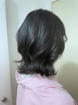 ミディアム カラー 🦋透明感 艶カラー Rie🦋のヘアスタイル