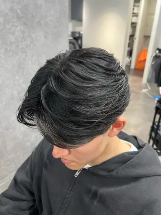 ショート パーマ メンズ 👑立川No.1筋肉 美容師👑しゅーとのヘアスタイル