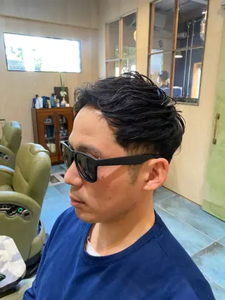 ショート メンズ メンズカット/パーマ 福島区SOSOのヘアスタイル