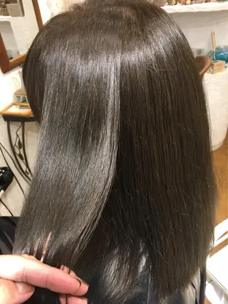 ミディアム カラー 寺門 達也のヘアスタイル