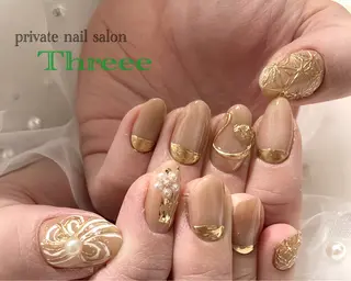 ネイル Nail salon - Threee　-のネイルデザイン