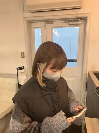 ミディアム 🪽ハネエクステ🪽 羽エクステKENJIのヘアスタイル