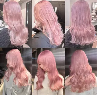 カラー PELE SAKAE hanaka♡のヘアスタイル