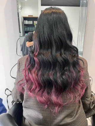 ロング カラー yuuka charmのヘアスタイル