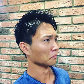 ショート 赤坂barber 古澤慶一郎【モテ髪】のヘアスタイル