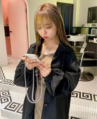 セミロング カラー 丹治 一輝ボブ/ショートのヘアスタイル