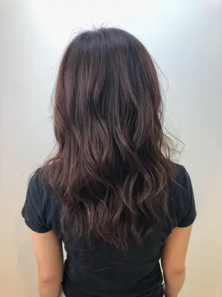 ロング カラー 齋藤 らいのヘアスタイル