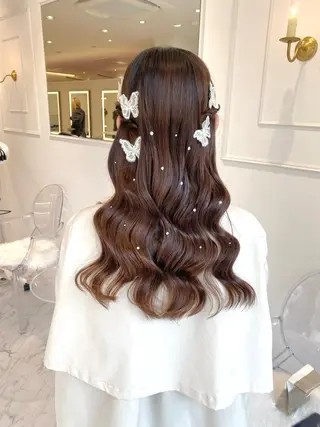 セミロング La fith hair lov.所属・Okamura Chisatoのヘアスタイル