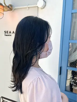 ロング カラー 中川 もえか【明石】のヘアスタイル