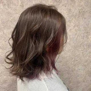 カラー piLLon/ RYUKAのヘアスタイル