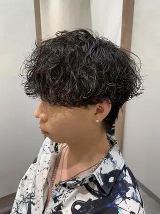 パーマ 🌀メンズパーマ/ itsuki🌀のヘアスタイル