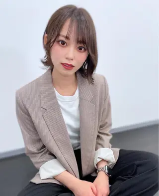 ショート カラー .6-ROGU-neon所属・柿本拓【全席完全個室 ログネオン】のヘアスタイル