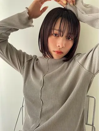カラー quon所属・quon touko /カラー🎨⟡.·のヘアスタイル