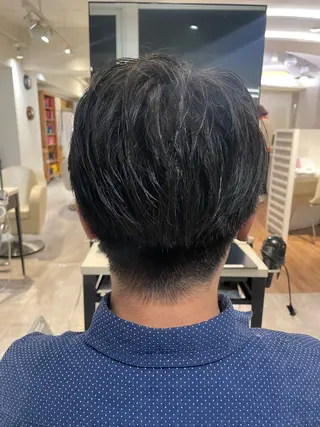 メンズ miwa/ボブパーマ /モードボブのヘアスタイル