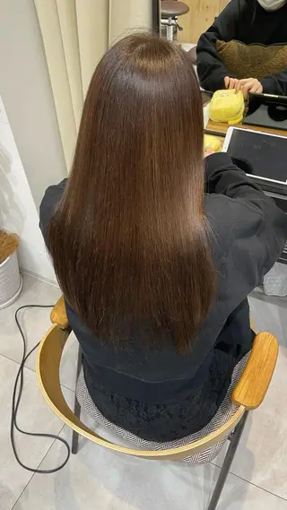 ロング カラー パーマ salowin神戸三宮suite所属・工藤 貫多のヘアスタイル