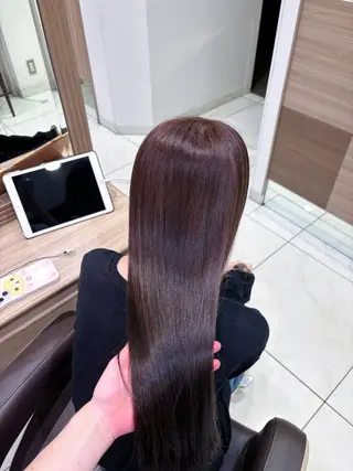 ロング miyu♡🎀 ブリーチカラー🩰♡のヘアスタイル