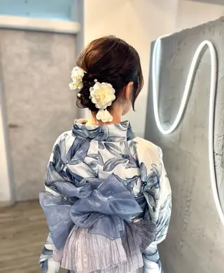 ヘアアレンジ 🌿金子詩帆 🪄美髪縮毛矯正のヘアスタイル