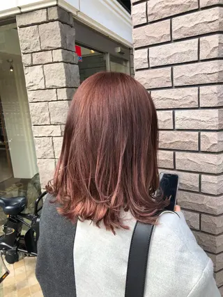 ミディアム La fith hair rond 立川店所属・kyosuke 透明感カラーのヘアスタイル