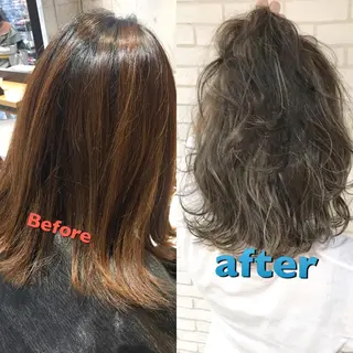 ロング カラー GO TODAY シェアサロン 新宿Aura店所属・佐藤 高徳のヘアスタイル