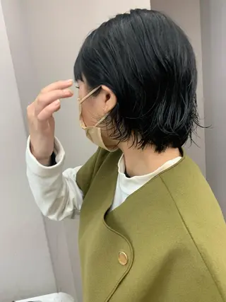 ショート パーマ パーマ/ボブ/ レイヤー/豊浦翔太のヘアスタイル