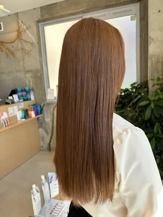 カラー 竹俣 千夏のヘアスタイル