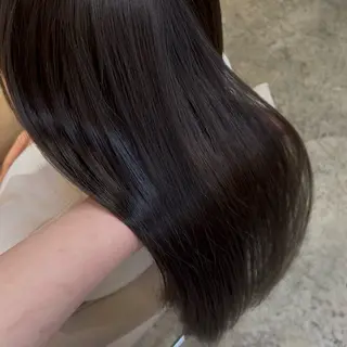 ショート カラー 暗髪カラー/ 透明感カラー/真菜のヘアスタイル