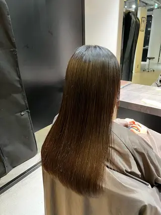 ロング 加藤 優眞のヘアスタイル