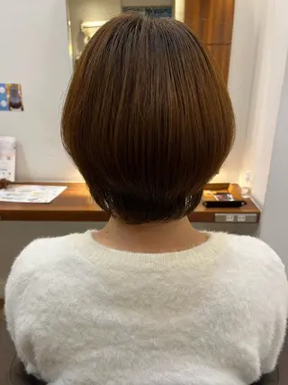ショート カラー すばる/縮毛矯正 /似合わせカラーのヘアスタイル