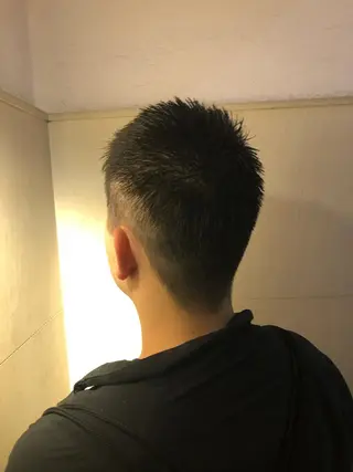 ショート メンズ ヒロ銀座プレミアムバーバーパレスホテル東京店所属・メンズカット✂︎ chihiro ✂︎のヘアスタイル