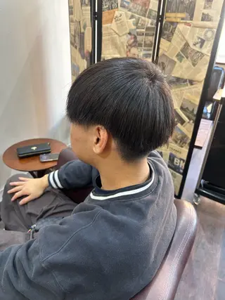 メンズ ルートプラス所属・‪✂︎‬TAIKI‪ パーマ/ハイライトのヘアスタイル