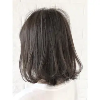 ミディアム カラー KIZU 髪質改善 オカルト怪談のヘアスタイル
